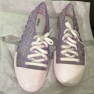 Melissa Jelly Sneakers White | Transparent | US 9